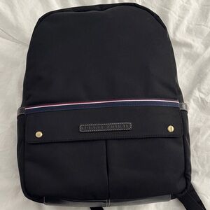 Tommy Hilfiger leather trim backpack.  NWT.  This is premium retail.